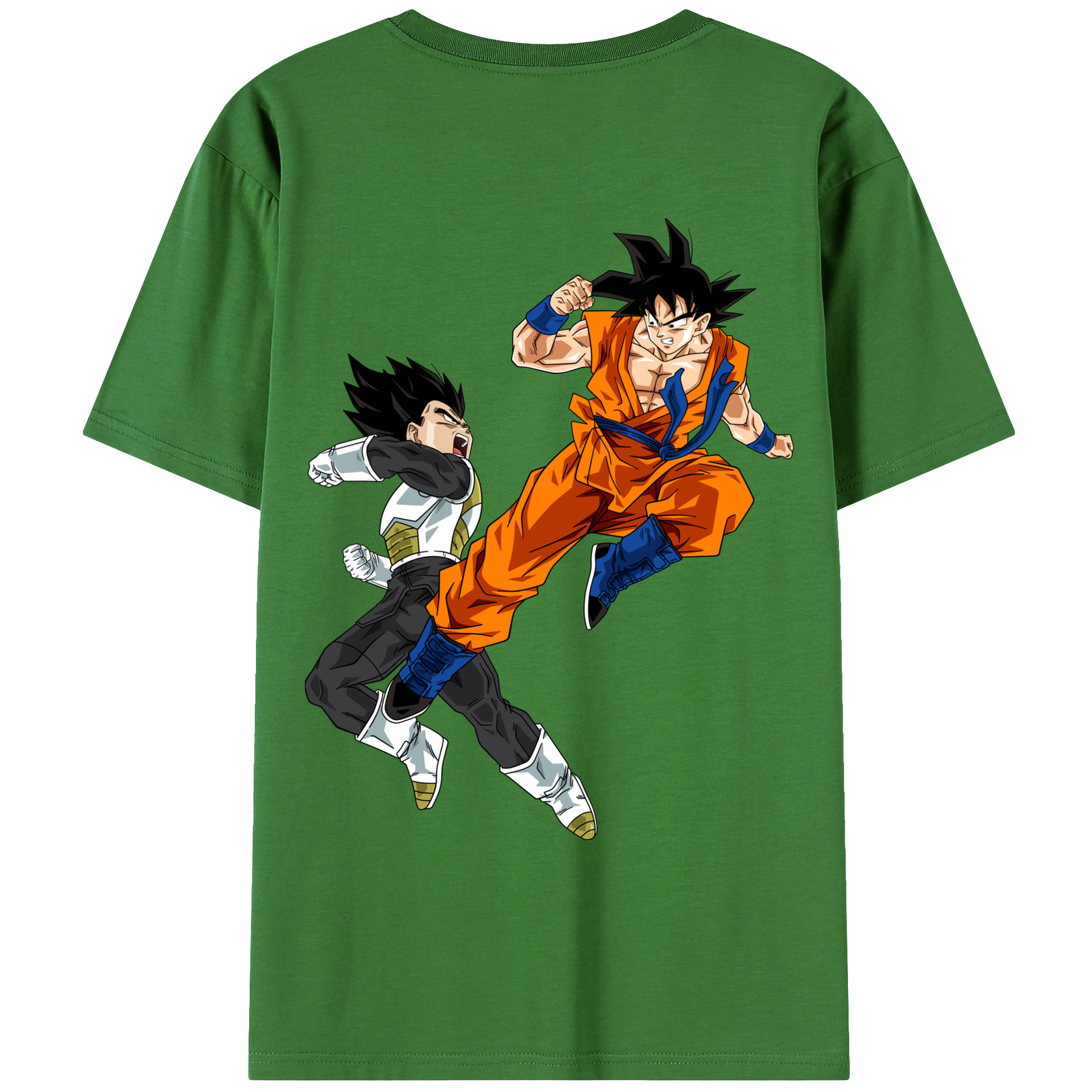 （画像用） ドラゴンボール 孫悟空（そん ごくう）Son Goku カカロット DRAGON BALL Kakarotto レディース半袖Tシャツ(バックプリント)